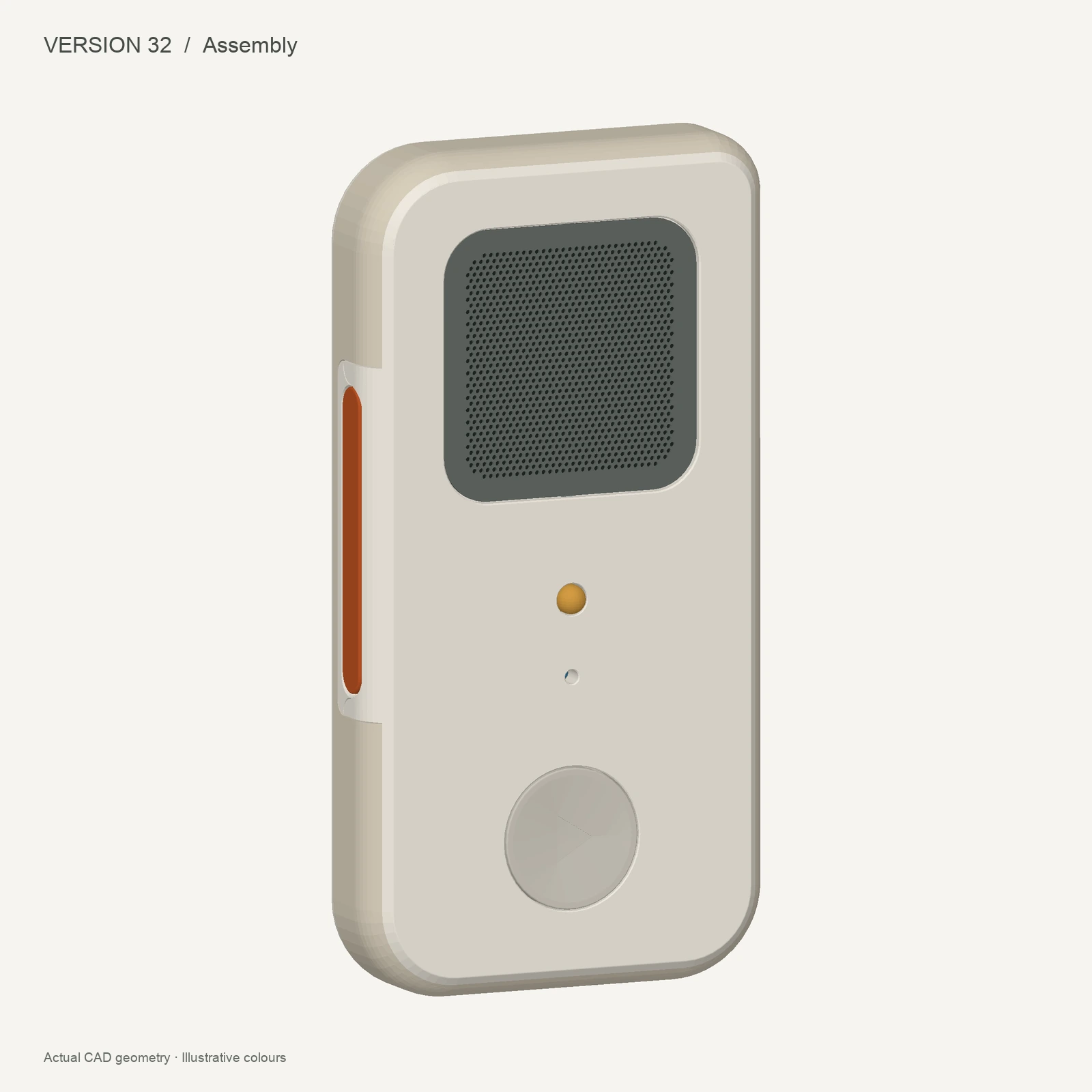 Version 32 · Polished silicone prototype preview