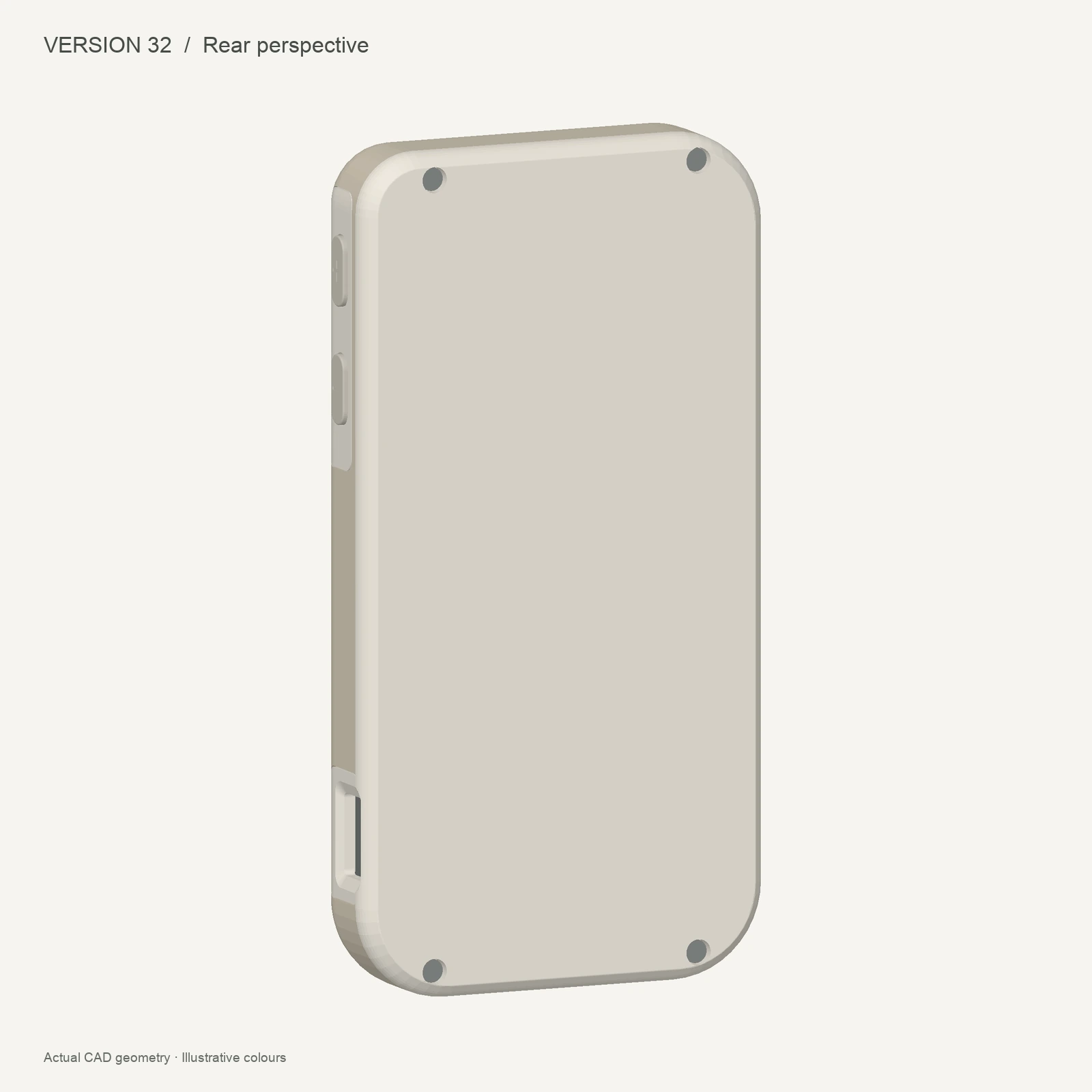 Version 32 CAD — Rear perspective